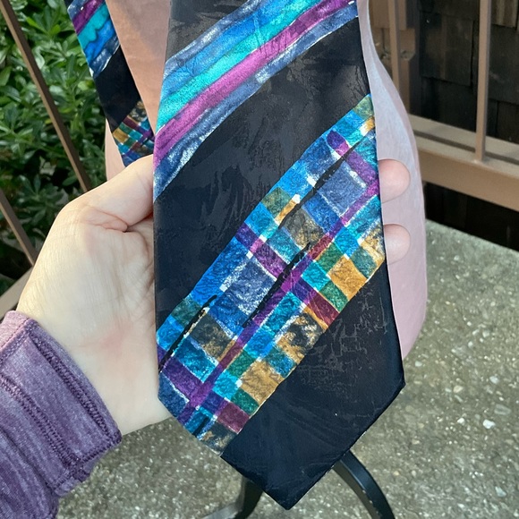 Pal Zileri Italian colorful tie - Picture 1 of 6